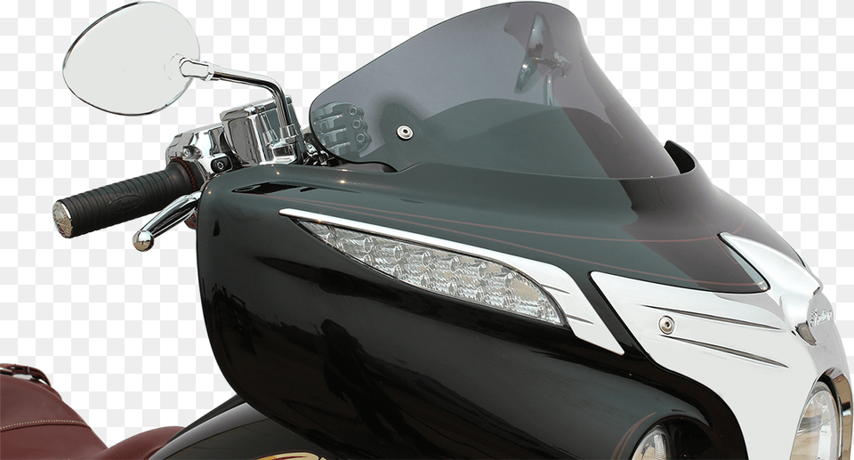 Klock Werks Dark Smoke Flare Shield Indian Road Master, Car, Machine, Motorcycle, Transportation Free Transparent Png