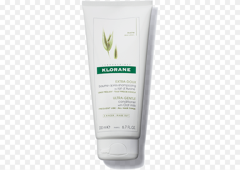 Klorane Ultra Gentle Conditioner With Oat Milk Klorane Shampoo, Bottle, Lotion, Cosmetics Free Png