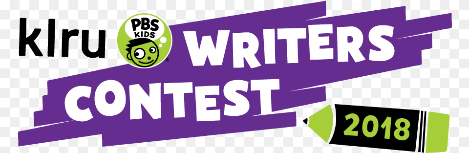 Klru Writers Contest Logo Pbs Kids, Purple, Sticker, Text Png Image