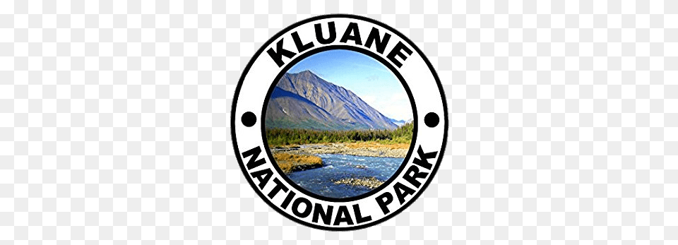 Kluane National Park Round Sticker, Photography, Outdoors, Window, Nature Png Image