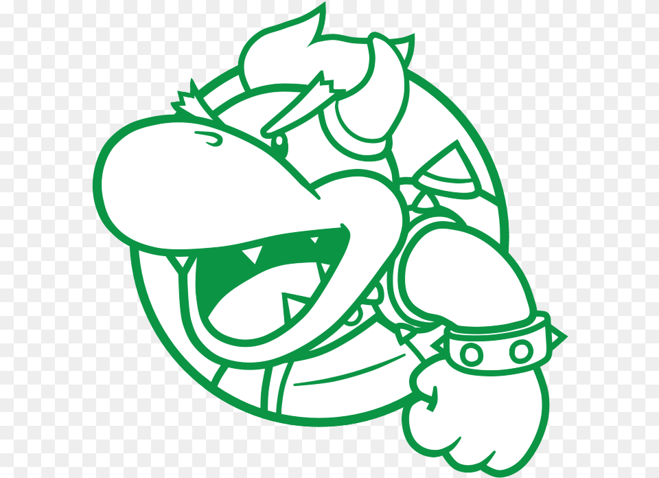 Klunsjolly Koopa Kid Mario Party, Green, Dynamite, Weapon Png Image