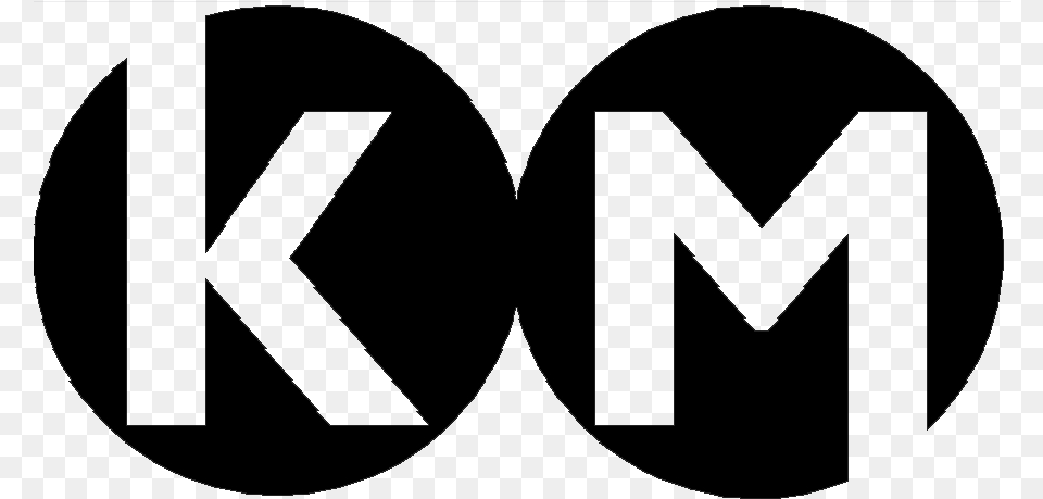 Km Kosher Miami Logo, Gray Png