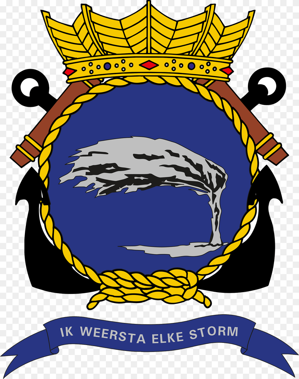Km Marinekazerne Suffisant Curacao Clipart, Logo, Emblem, Symbol, Badge Png