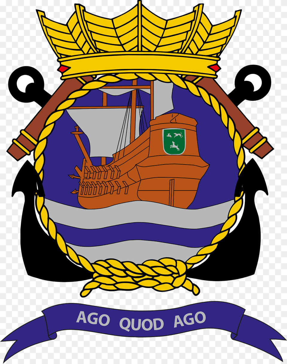 Km Zr Ms Johan De Witt L801 Clipart, Badge, Logo, Symbol, Emblem Free Png