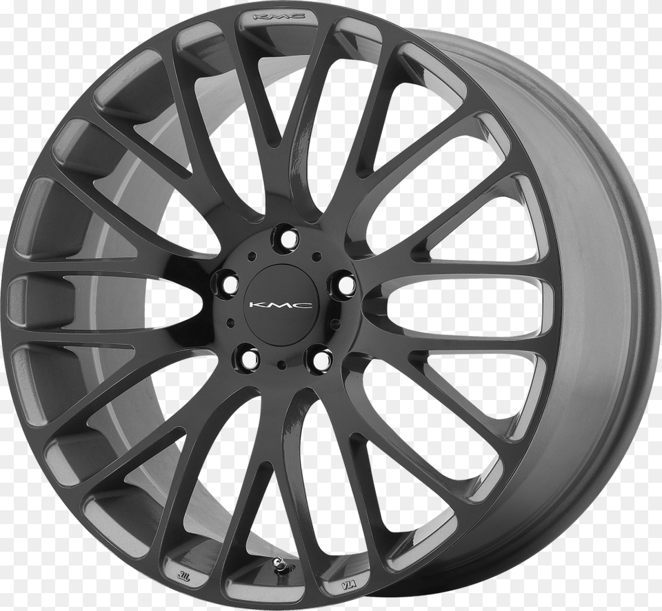 Kmc 20 Gloss Black, Alloy Wheel, Car, Car Wheel, Machine Png Image