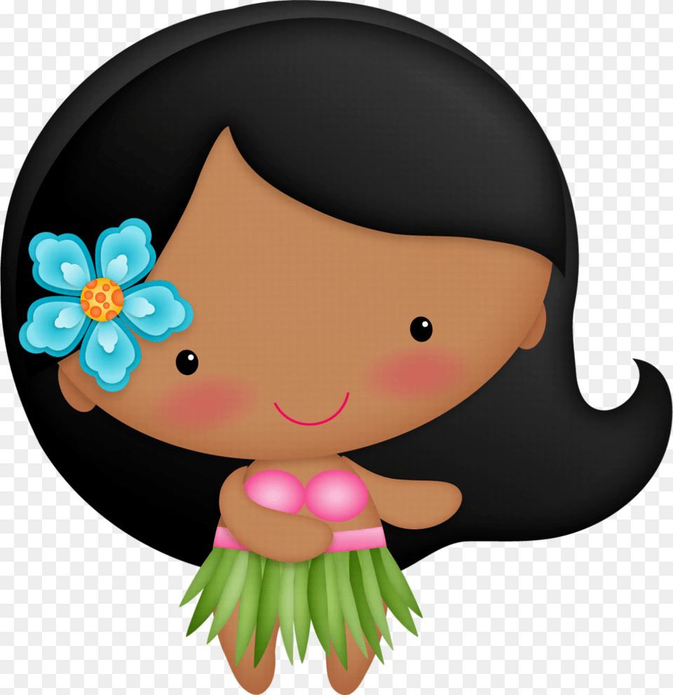 Kmill Hulagirl Hawaiian Beach Bay Flamingo, Toy, Flower, Plant Free Png Download