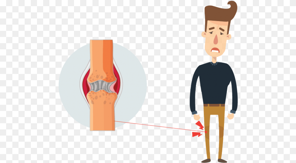 Knee Clipart Cartoon, Adult, Male, Man, Person Free Png