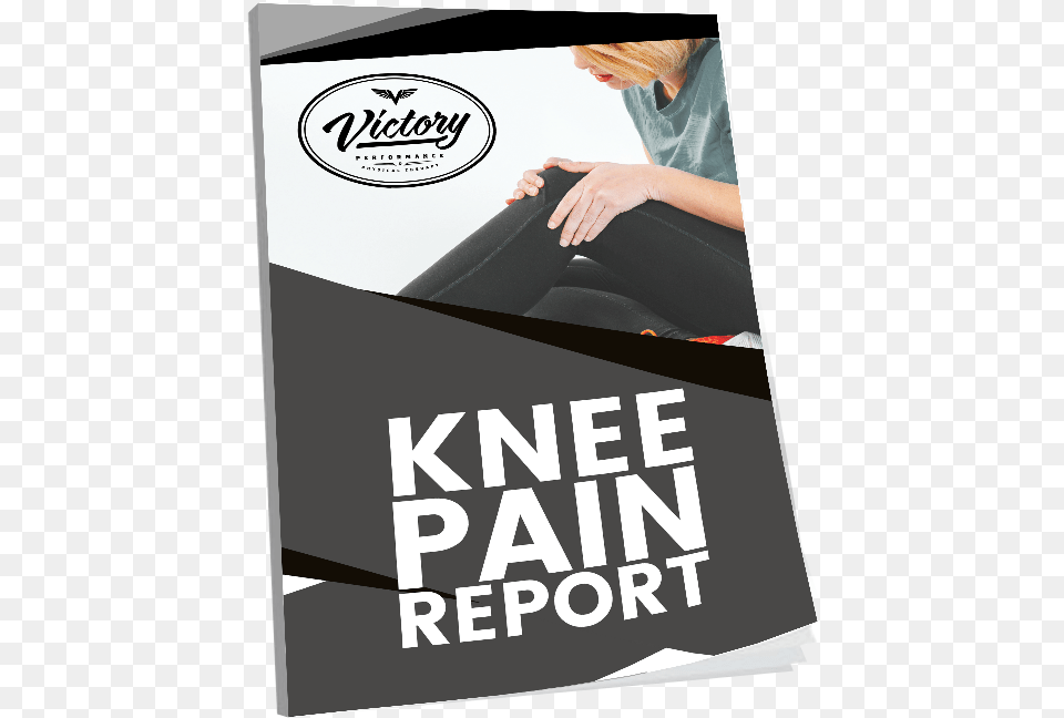 Knee Pain Report Banner, Adult, Advertisement, Female, Person Free Png