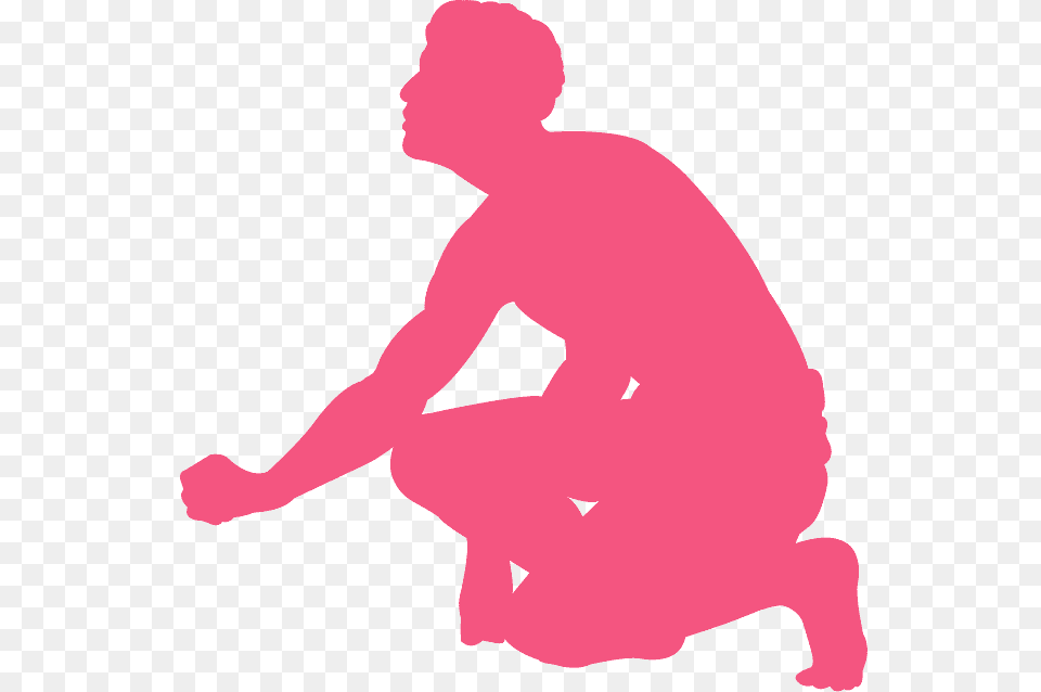 Kneeling Silhouette, Person, Baby Png