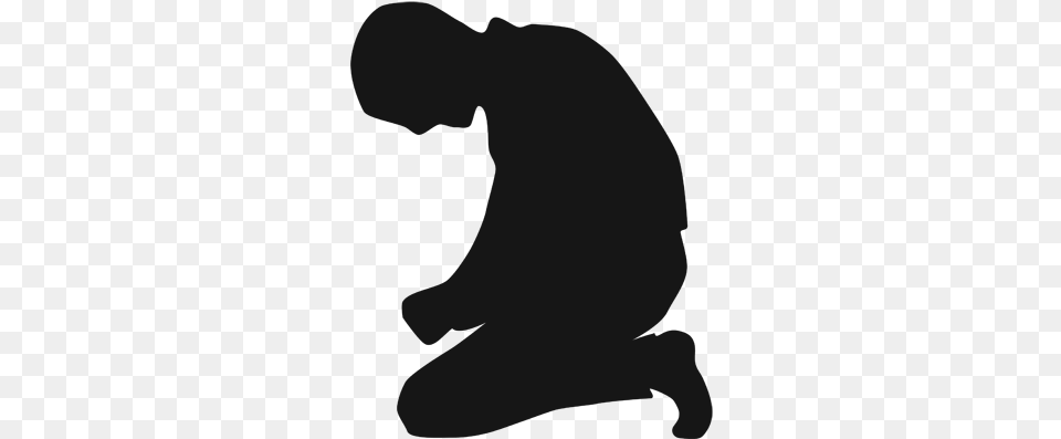 Knees Silhouette Of Person Kneeling, Baby Png