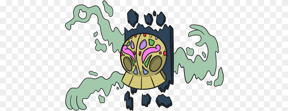 Knickknob Skull Pokemon Type Ghost Ability Filterpressure Alice39s Adventures In Wonderland, Emblem, Symbol, Art, Graphics Png