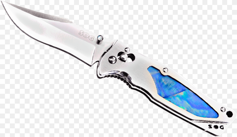 Knife Blue Silver Weapon Stab Cut Dope Swag Utility Knife, Blade, Dagger Free Png