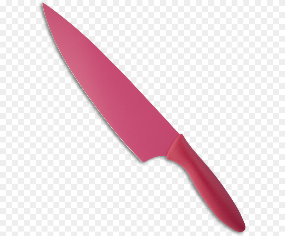 Knife Clipart Chefs Chef Pink Kitchen Knife, Blade, Weapon, Dagger Png Image