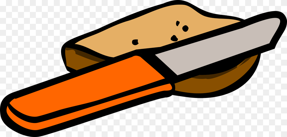 Knife Clipart Orange, Blade, Weapon, Animal, Fish Png