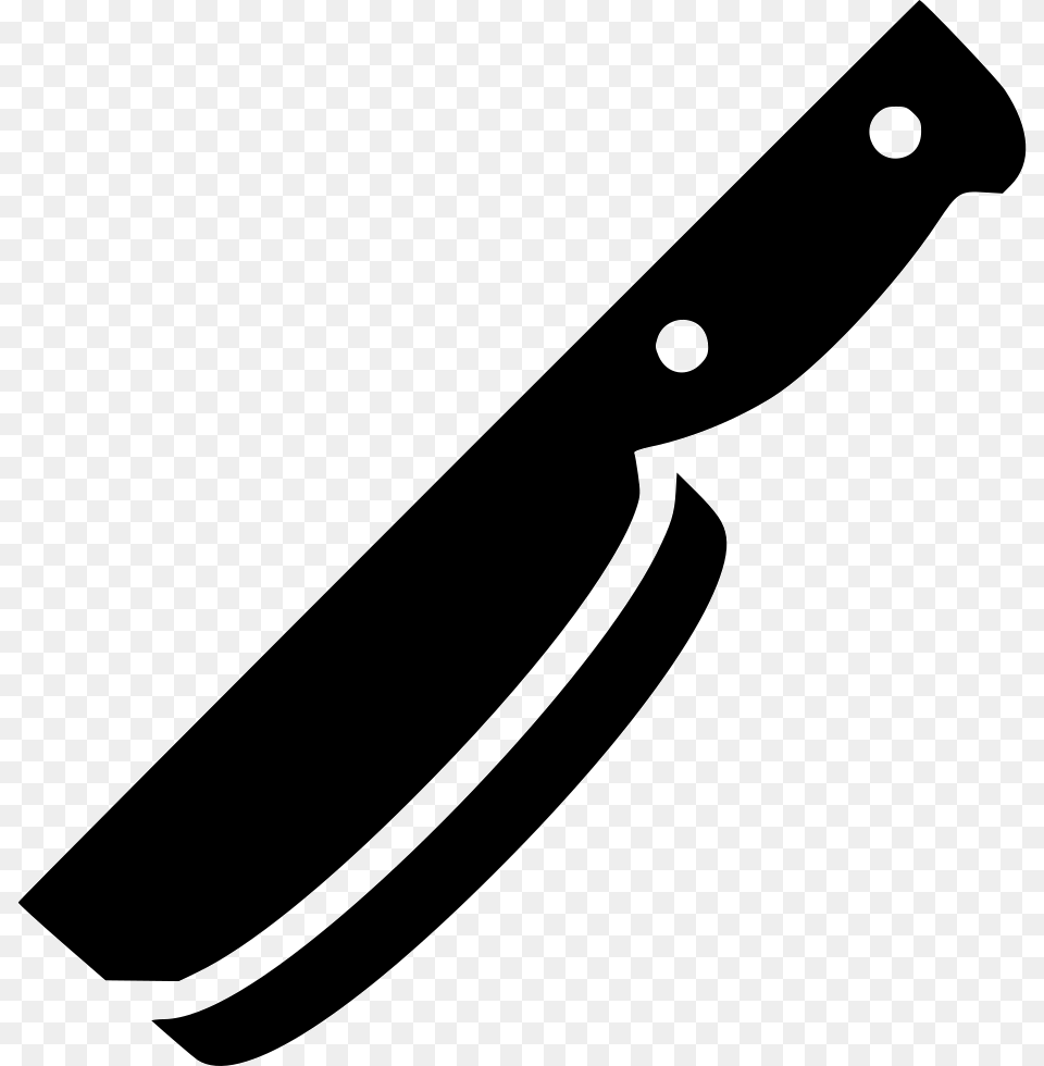 Knife Clipart Svg Butcher Knife Clipart, Blade, Weapon, Dagger Png