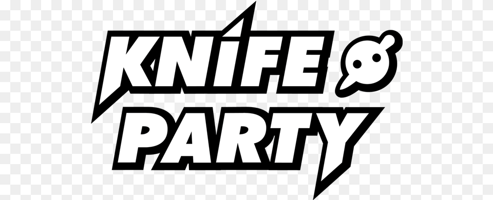 Knife Party Logo Music Logonoid Knife Party Logo, Text, Stencil Free Transparent Png