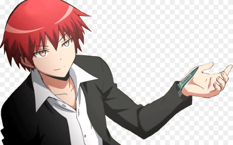 Knife Video Games Fanon Wiki Karma Assassination Classroom, Anime, Adult, Person, Man Free Transparent Png