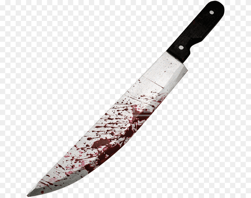 Knife With Blood Transparent, Blade, Dagger, Weapon Png Image