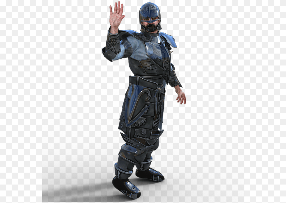 Knight Armor Harnisch Metal Helm Middle Ages Knight, Adult, Male, Man, Person Free Transparent Png