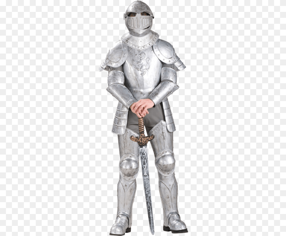Knight Armour Knight Armor Costume, Weapon, Sword, Person, Man Free Png