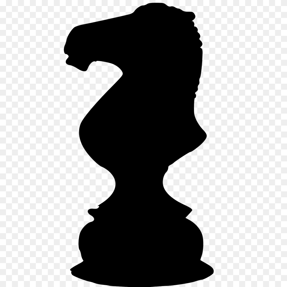 Knight Chess Piece Clipart, Silhouette, Person Free Png Download