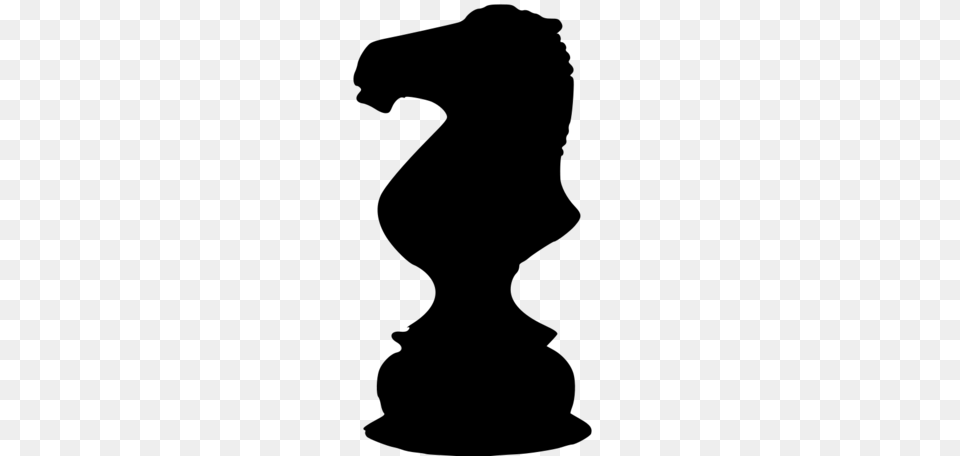 Knight Chess Piece Clipart And Vector Graphics, Gray Free Png Download