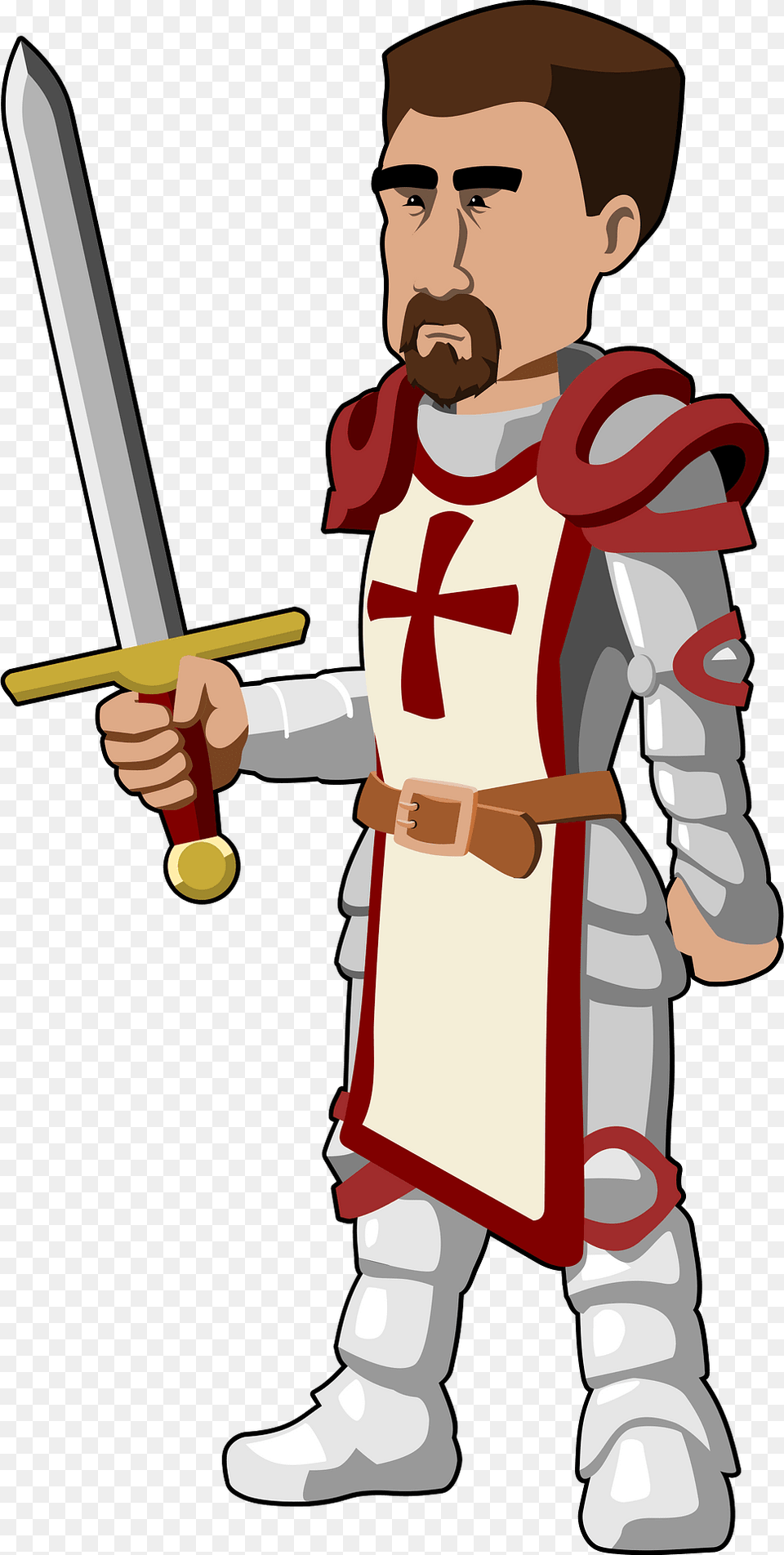Knight Clipart, Sword, Weapon, Boy, Child Png