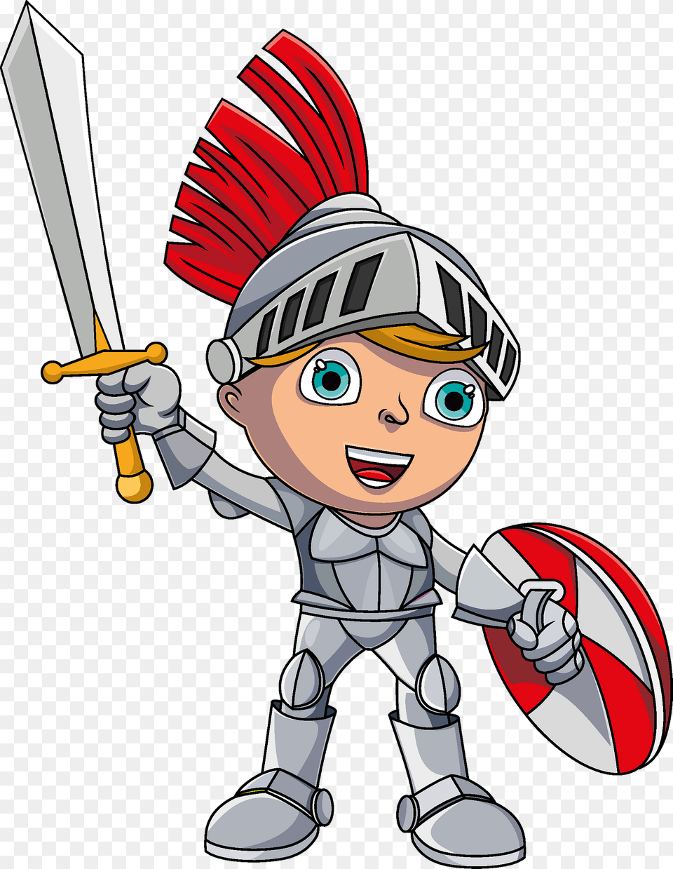 Knight Clipart, Book, Comics, Publication, Baby Free Transparent Png