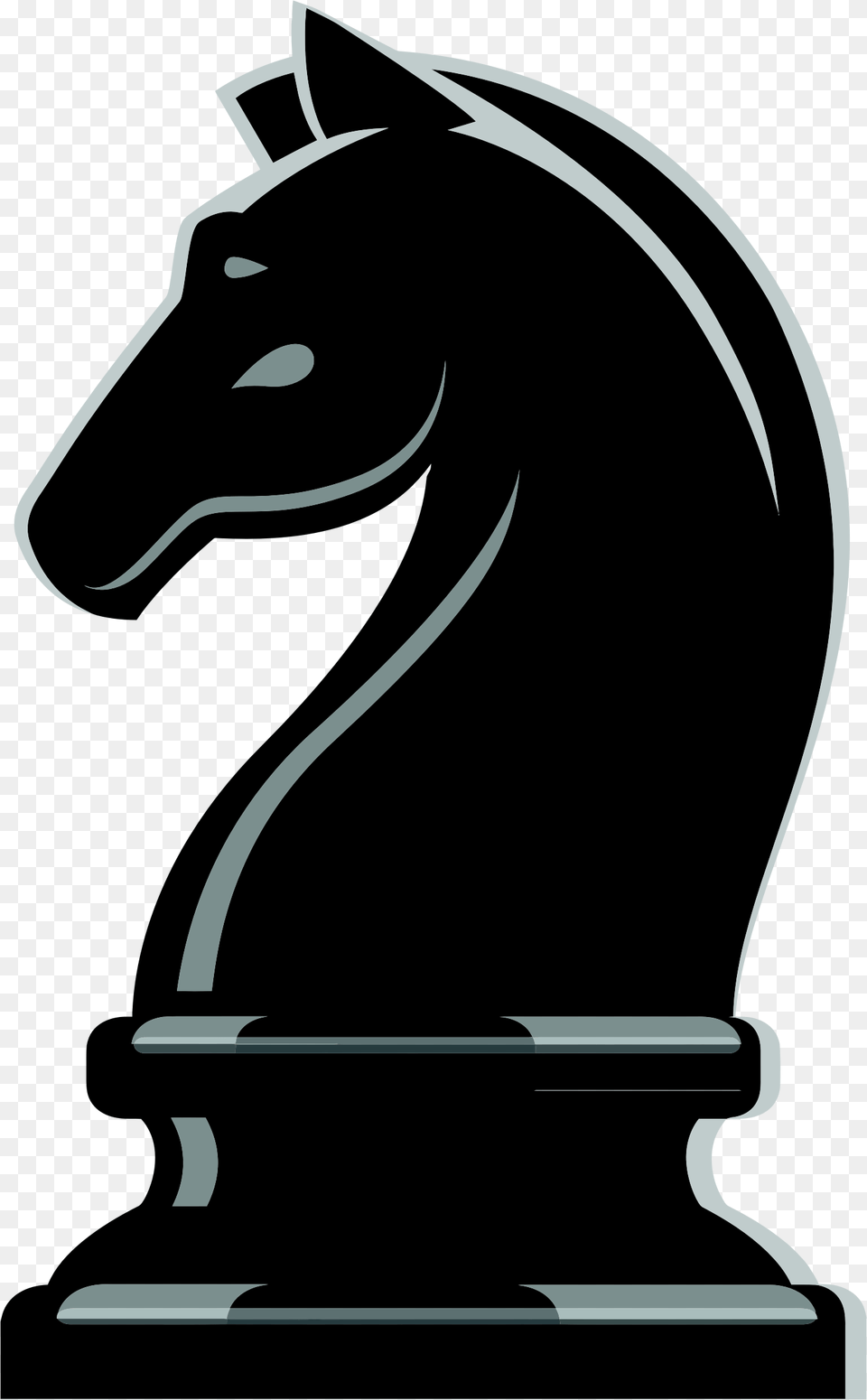 Knight Clipart Horse Silhouette Knight Chess Pieces Clipart, Animal, Cat, Egyptian Cat, Mammal Png