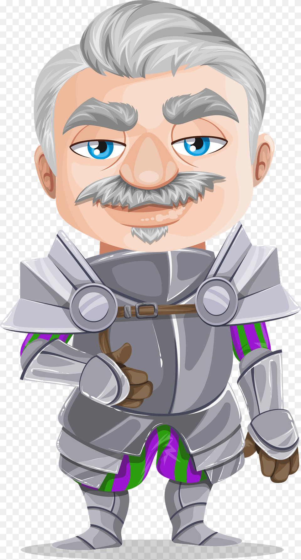 Knight In Armor Clipart, Book, Comics, Publication, Baby Free Transparent Png