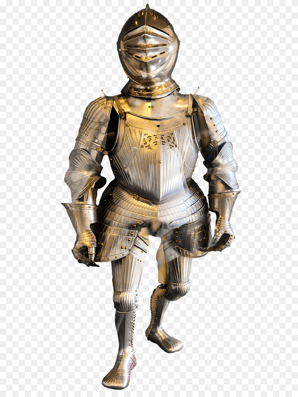 Knight In Armour, Armor, Person, Helmet Png Image