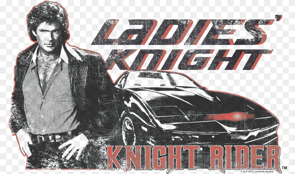 Knight Rider Ladies Mens Knight Rider, Coat, Advertisement, Clothing, Poster Free Transparent Png
