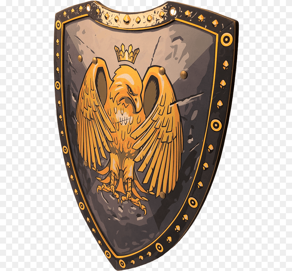 Knight Shield Golden Eagle Illustration, Armor Free Transparent Png