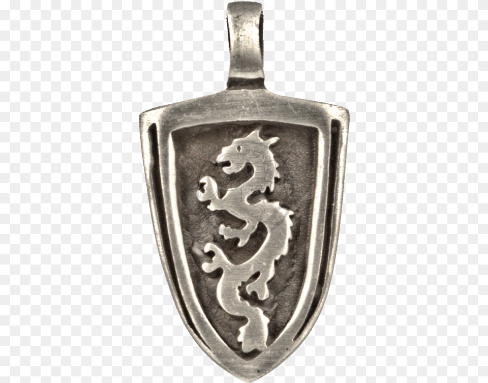 Knight Shield With Dragon Locket, Armor Free Png Download