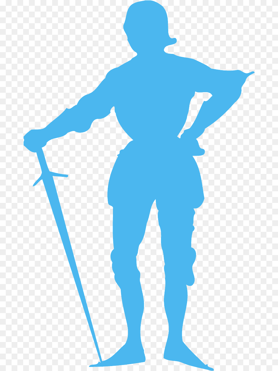 Knight Silhouette, Adult, Male, Man, Person Png