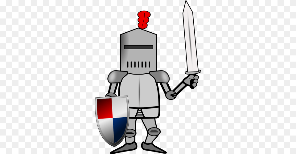 Knight Vector, Sword, Weapon, Person, Armor Free Png Download