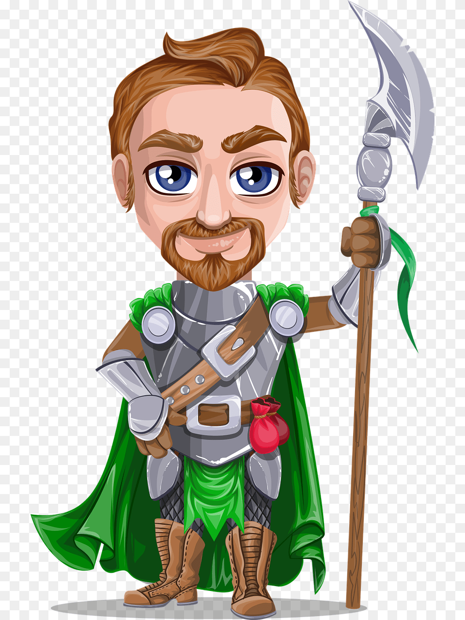 Knight Warrior In Armor Holding Battle Axe, Baby, Person, Head, Face Free Transparent Png