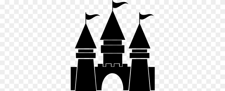 Knights Castle Wall Art Decal Wall Decal, Gray Free Png Download