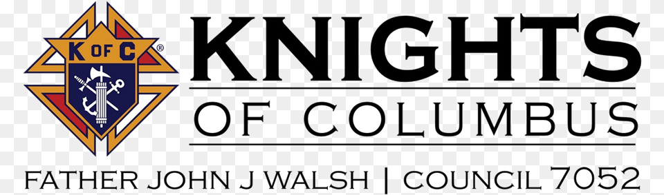 Knights Of Columbus Triangle, Logo, Scoreboard, Symbol, Text Png Image