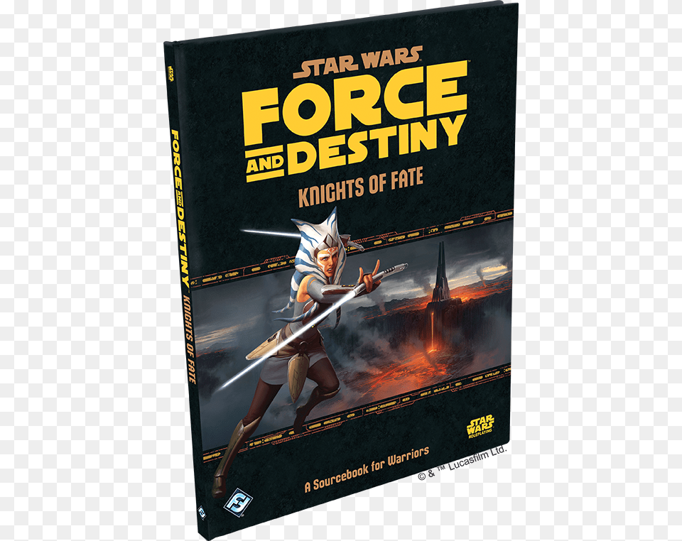 Knights Of Fate Star Wars Rpg, Advertisement, Poster, Adult, Female Free Png