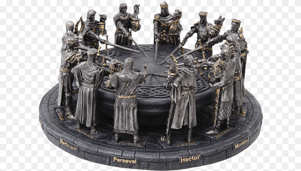 Knights Of The Round Table Statue Knight In The Table, Adult, Person, Woman, Female Free Transparent Png