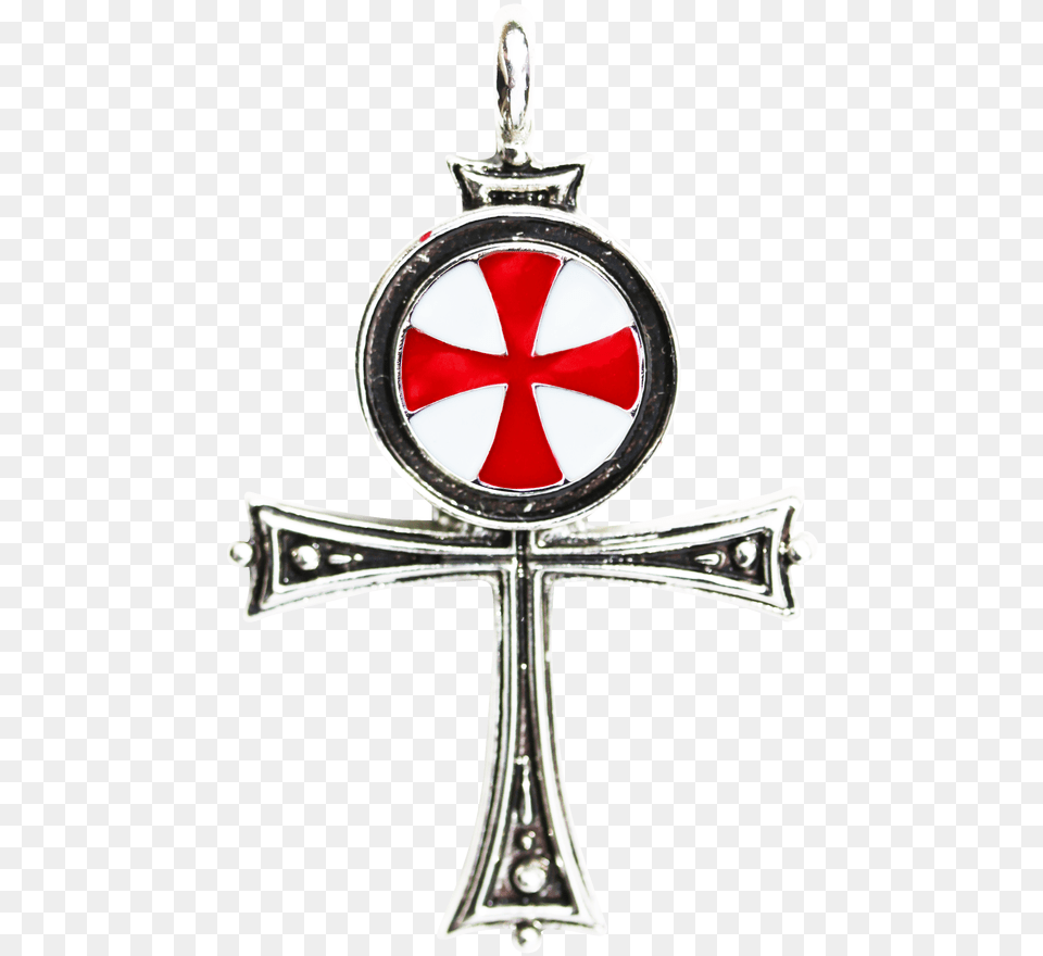 Knights Templar Ankh Talisman For The True Seeker Of Cavalerii Templieri De Plumb, Accessories, Cross, Symbol Png Image