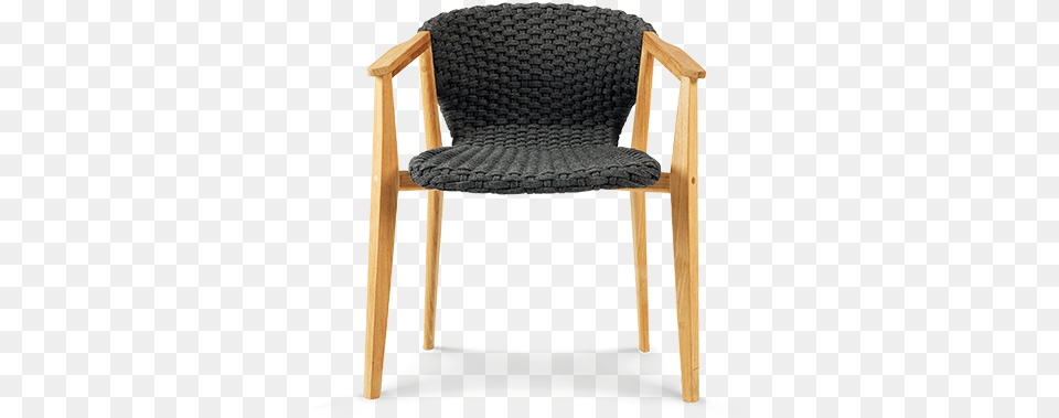 Knit Ethimo Knit Dining Chair, Furniture, Armchair Png Image