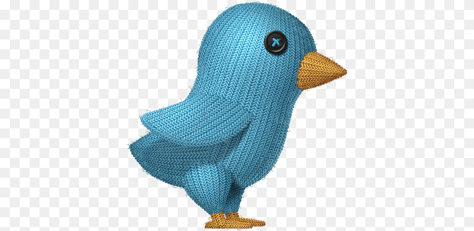 Knit Twitterbird Duck, Animal, Bird Free Png Download