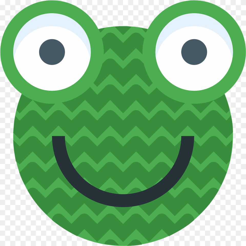 Knitted Frog Icon, Green, Disk Free Png Download