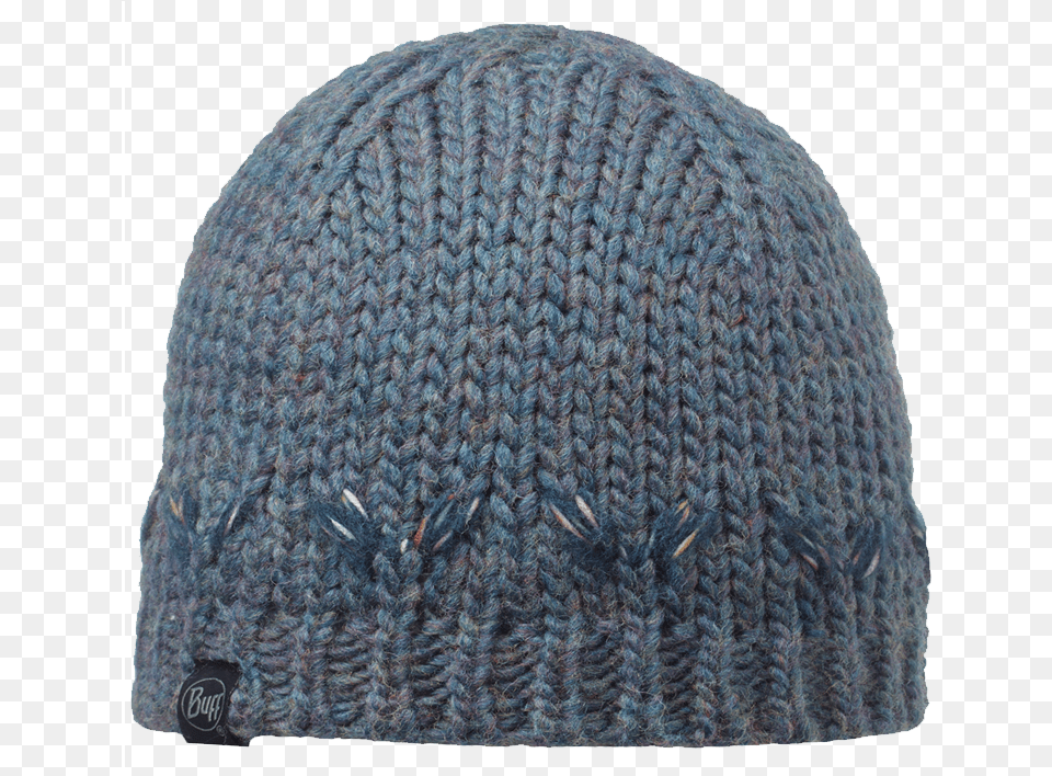 Knitted Hat Lile Denim Knit Cap, Beanie, Clothing, Person Free Png