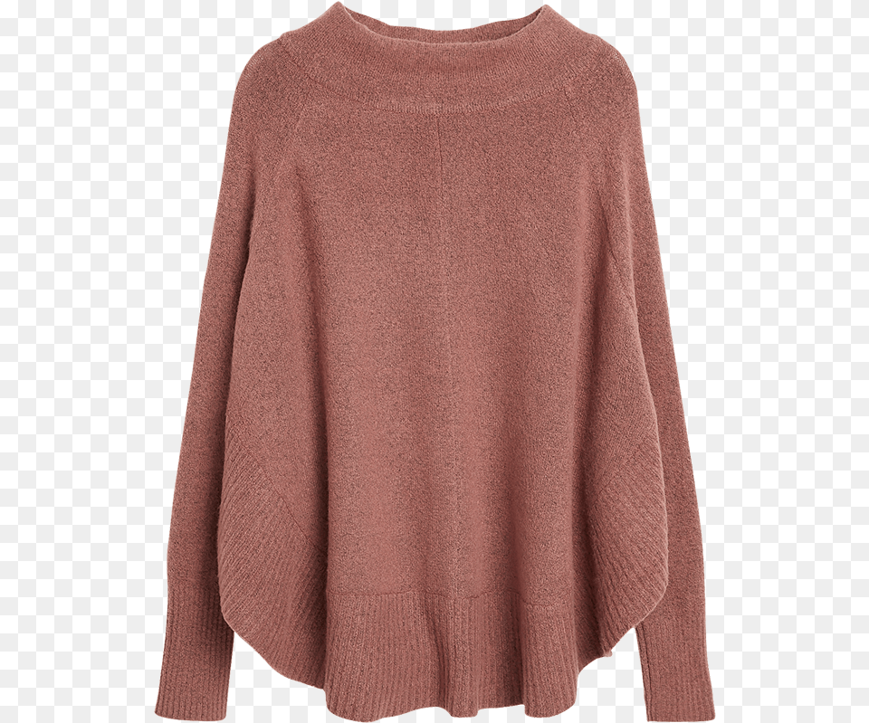 Knitted Poncho Sweater 895, Clothing, Fashion, Knitwear Png Image