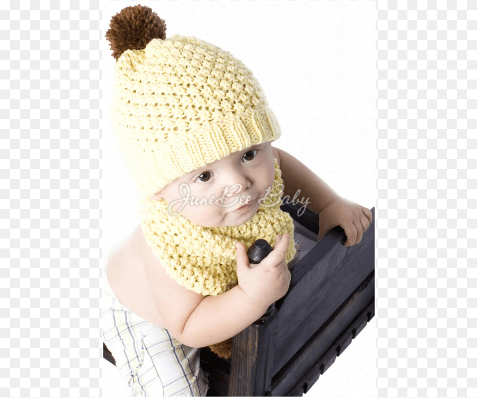 Knitting Baby Hat Boy, Cap, Clothing, Photography, Person Free Png Download