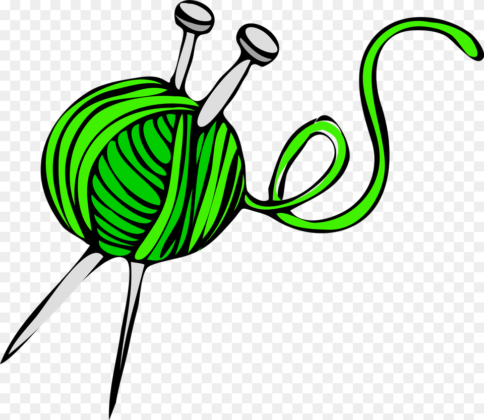 Knitting Clipart, Green, Food, Sweets Free Transparent Png