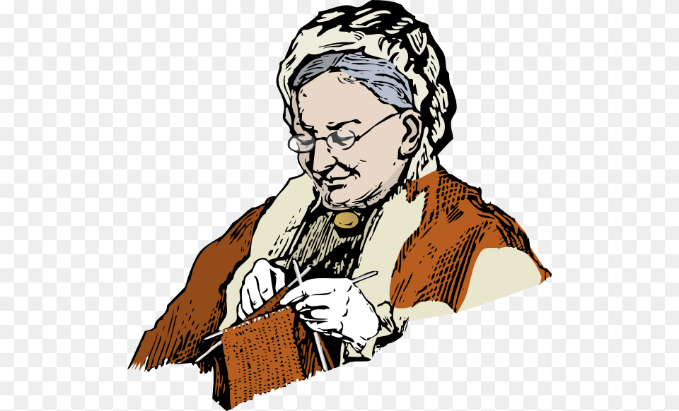 Knitting Granny Clip Art, Adult, Male, Man, Person Free Transparent Png